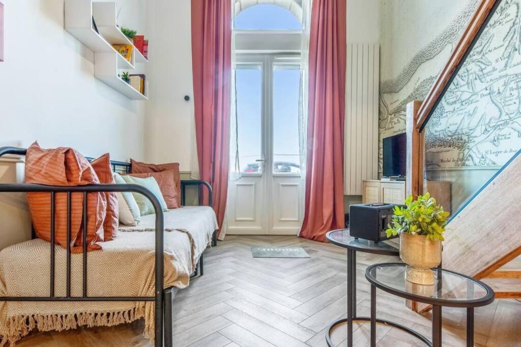 Juste La Plage - Studio Classe 3 Etoiles - Face A La Mer Houlgate Exteriér fotografie